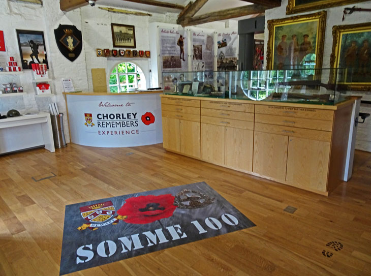 The new Chorley Remembers Experience, July 2016