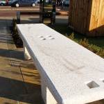 Dameaged caused to the Chorley Pals Memorial - 3